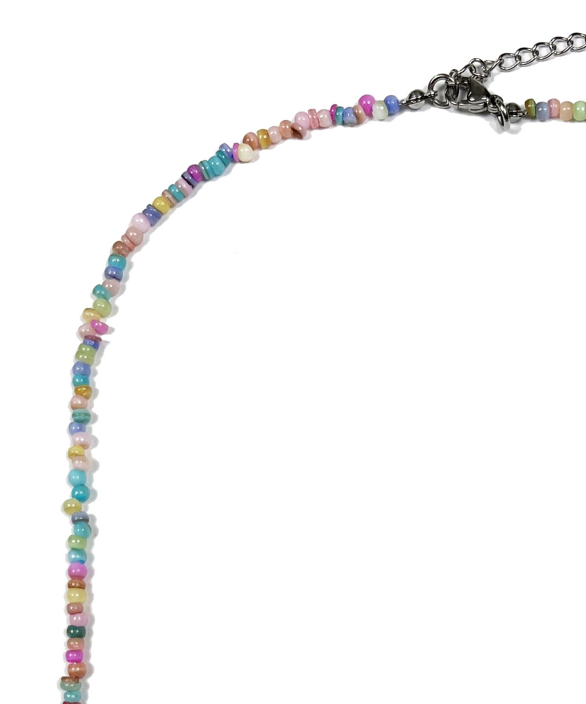 스케이터락(SK8ER ROCK) Starfish Pearl Rondelle Necklace (multi)