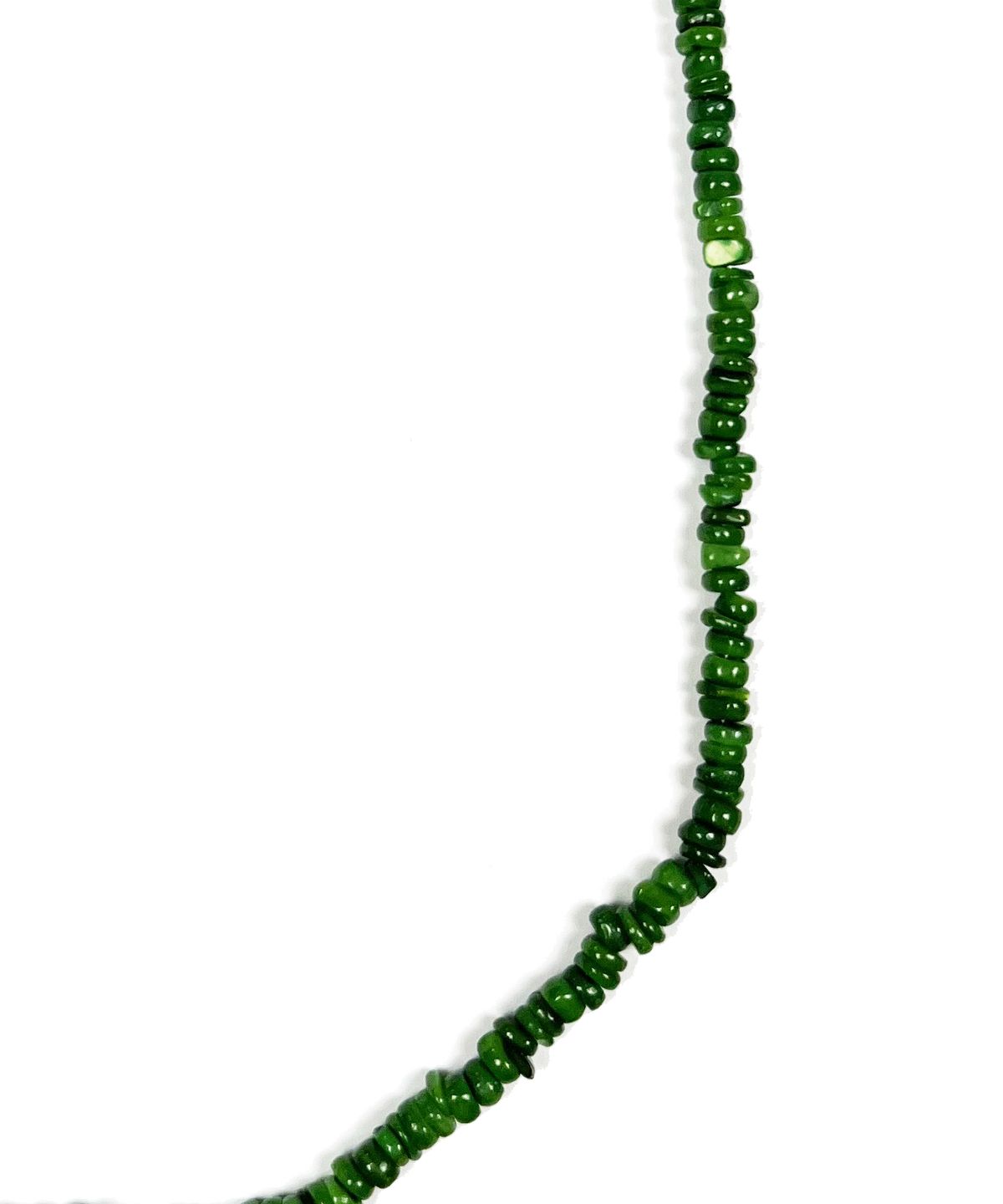 스케이터락(SK8ER ROCK) Starfish Pearl Rondelle Necklace (Green)