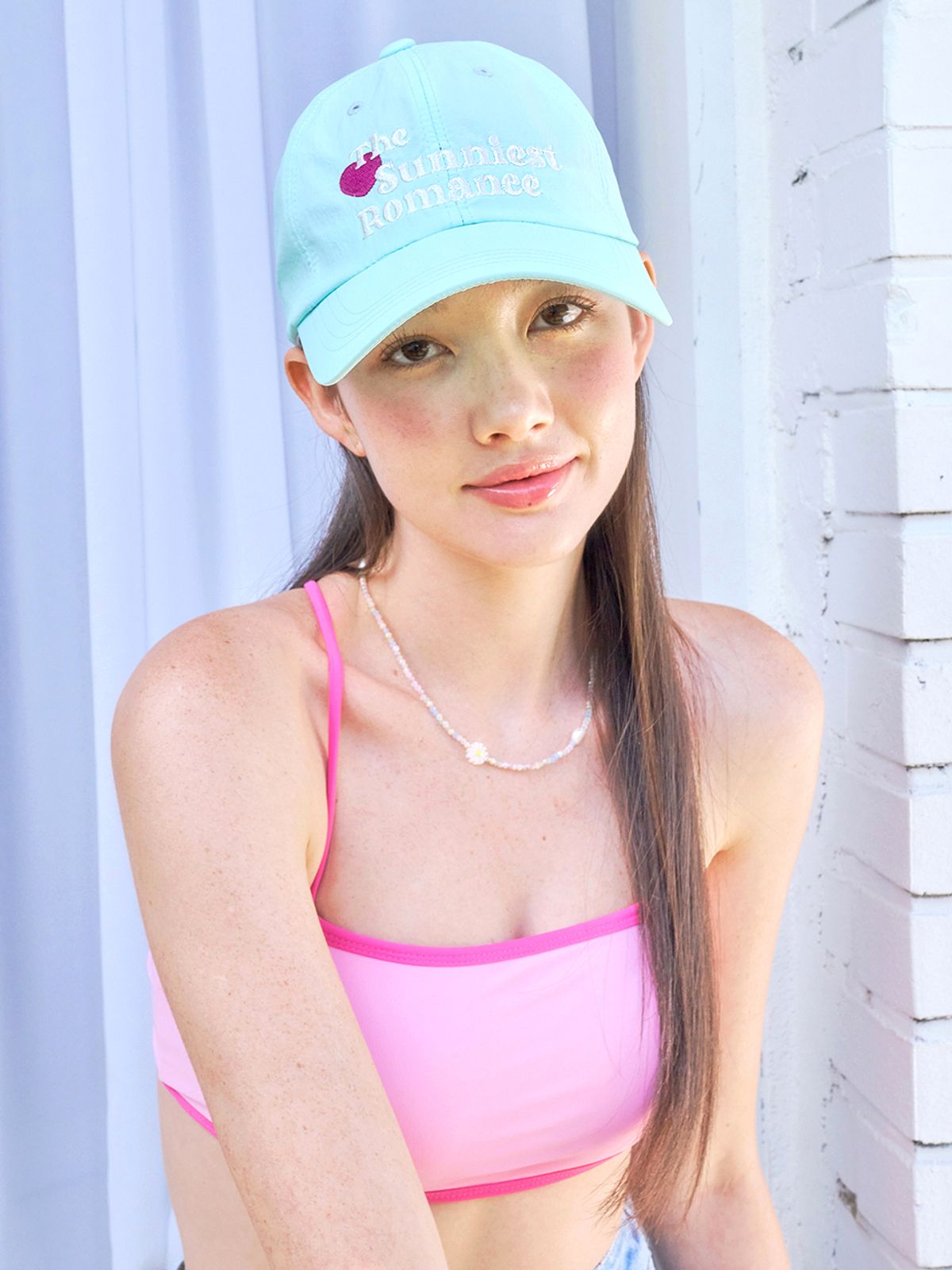 앵브록스(ENGBROX) sunniest heart nylon ball cap_mint