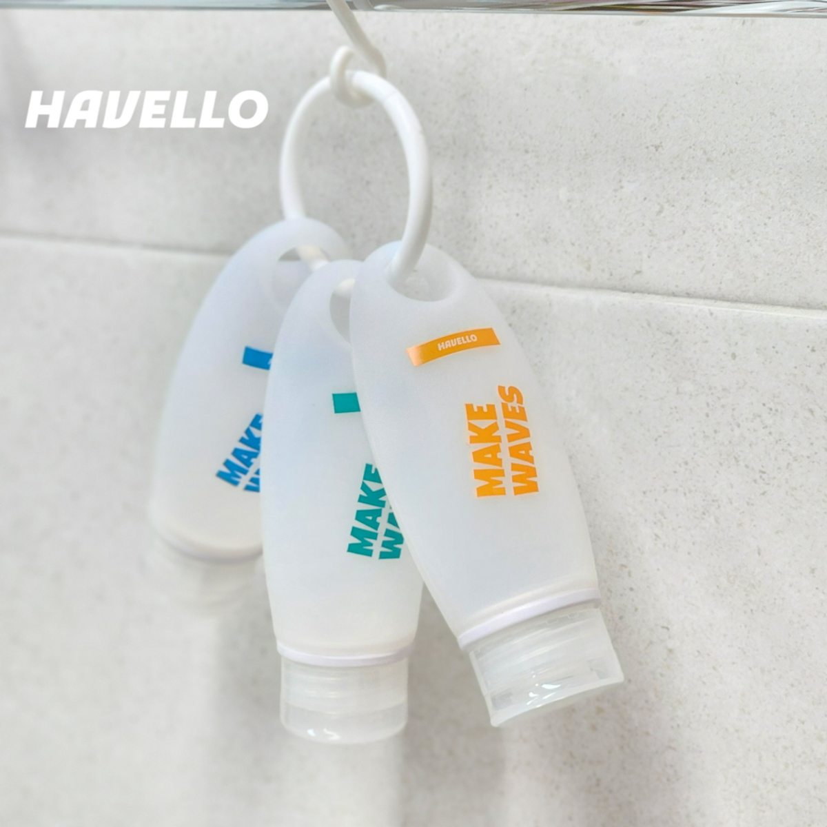 하벨로(HAVELLO) 여행용 고리형 실리콘 공병