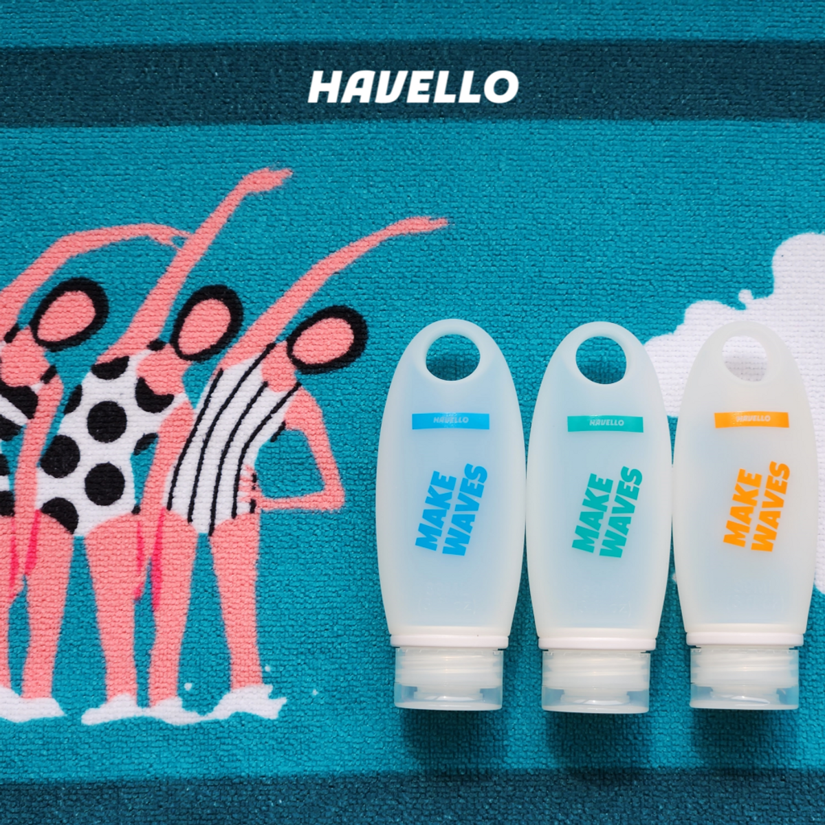 하벨로(HAVELLO) 여행용 고리형 실리콘 공병