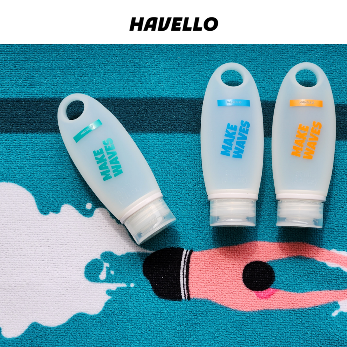 하벨로(HAVELLO) 여행용 고리형 실리콘 공병