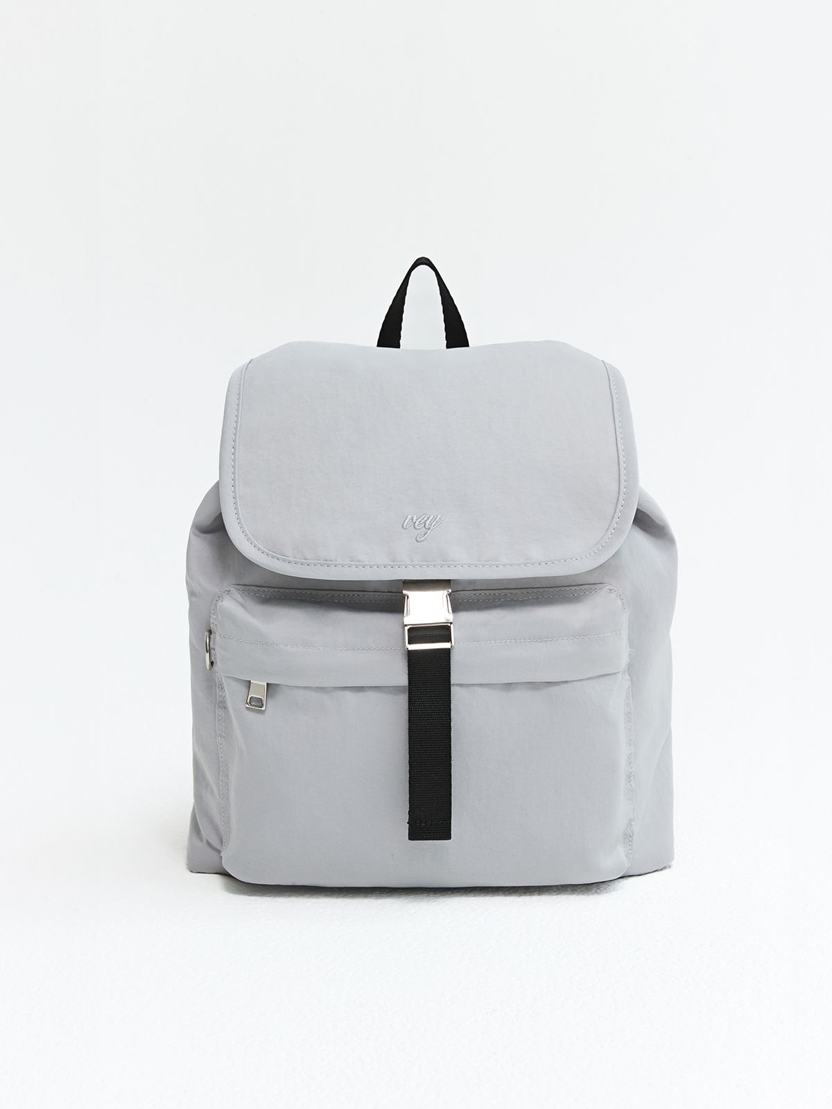 베이(VEY) Mini Flap Backpack (LightGray)