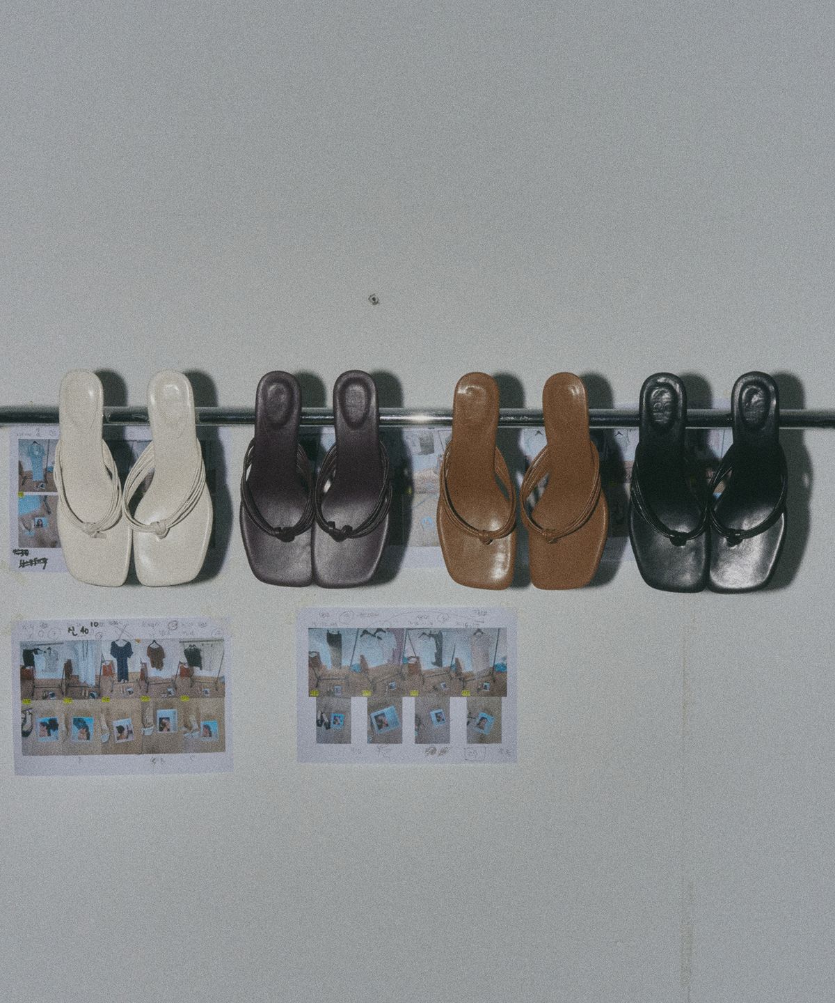무드나잇(MOODNIGHT) WITTY 위티 스트링 키튼힐 뮬 - 4colors  l 3.5cm