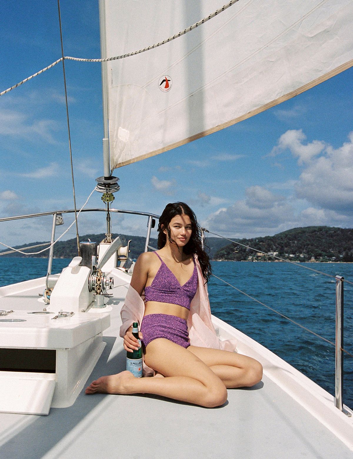 써피(SURFEA) STELLA BIKINI BOTTOM_PURPLE