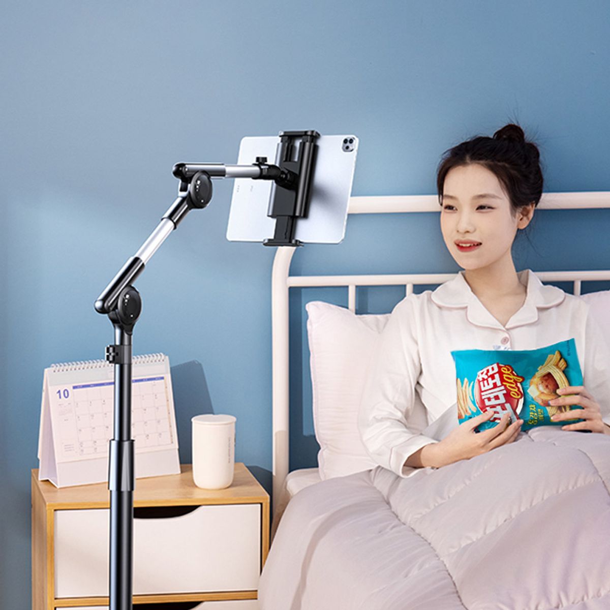 벤토사(VENTOSA) 태블릿 핸드폰 아이패드 자바라 거치대 HJ1