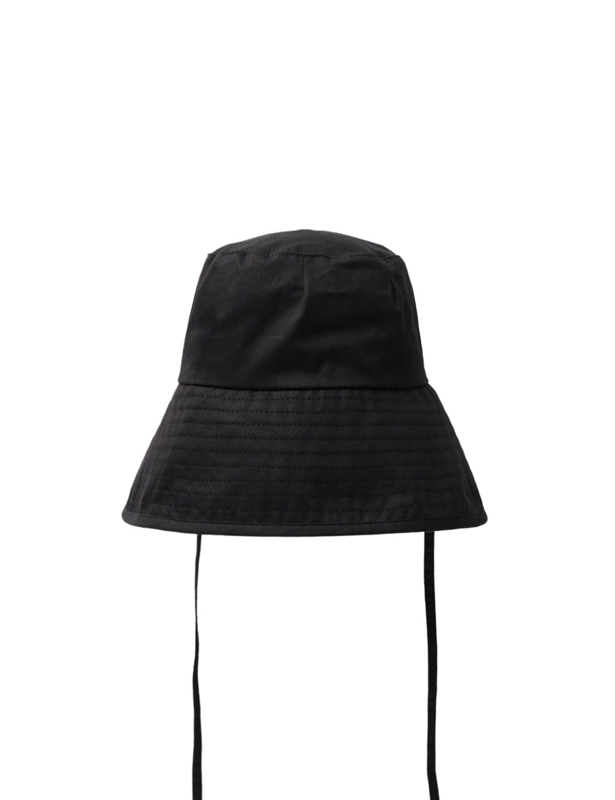 써피(SURFEA) RIBBON SLIT BUCKET HAT_BLACK