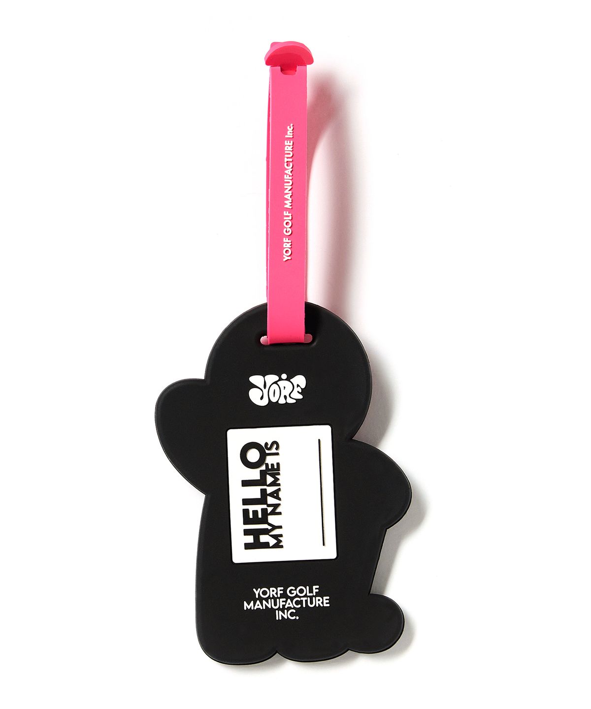 욜프(YORF) YORF NAMETAG GINGER MAN PINK