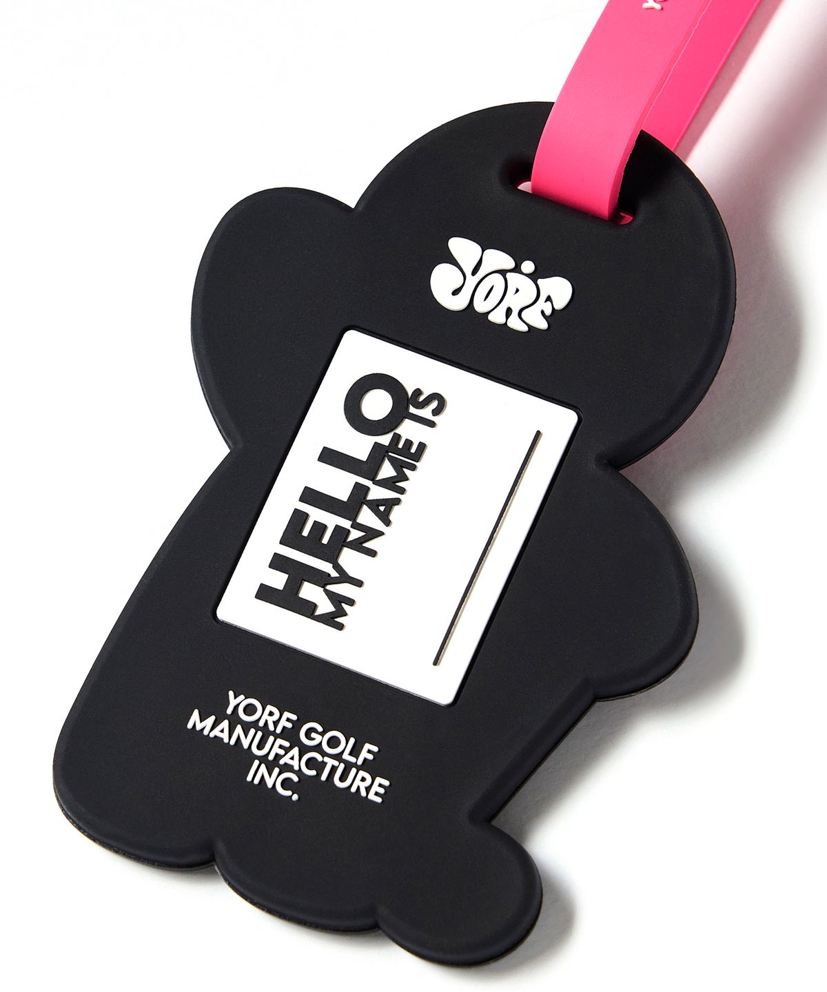 욜프(YORF) YORF NAMETAG GINGER MAN PINK