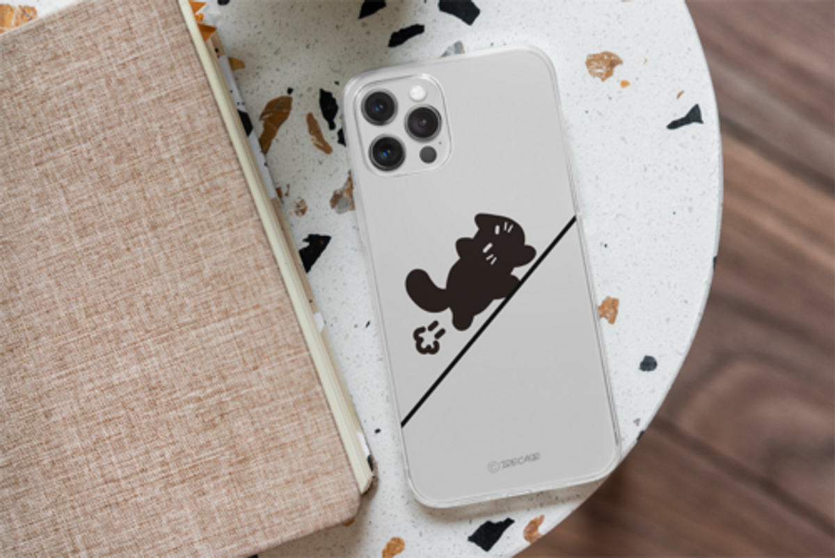 이레케이스앤굿즈(IRECASEGOODS) 검은고양이 하얀고양이 갤럭시/아이폰 케이스