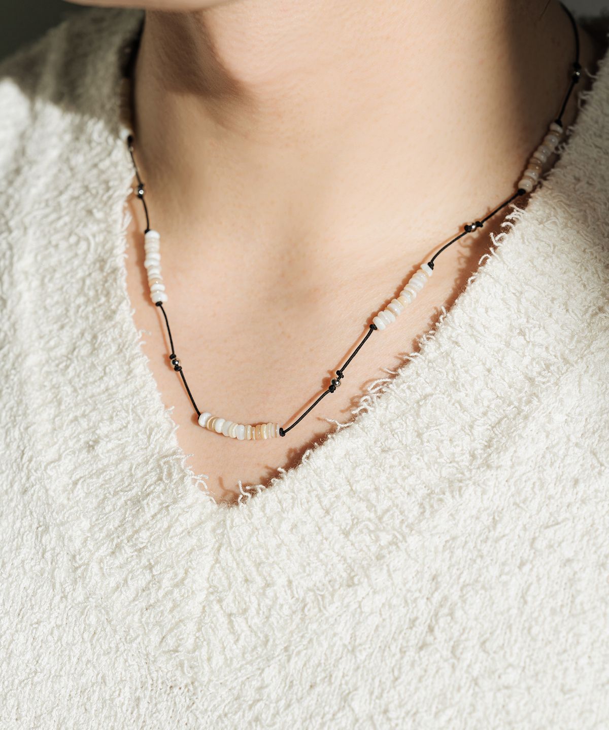 스칼렛또블랙(SCALETTOBLACK) SBM006 Travel Muir Layered Necklace