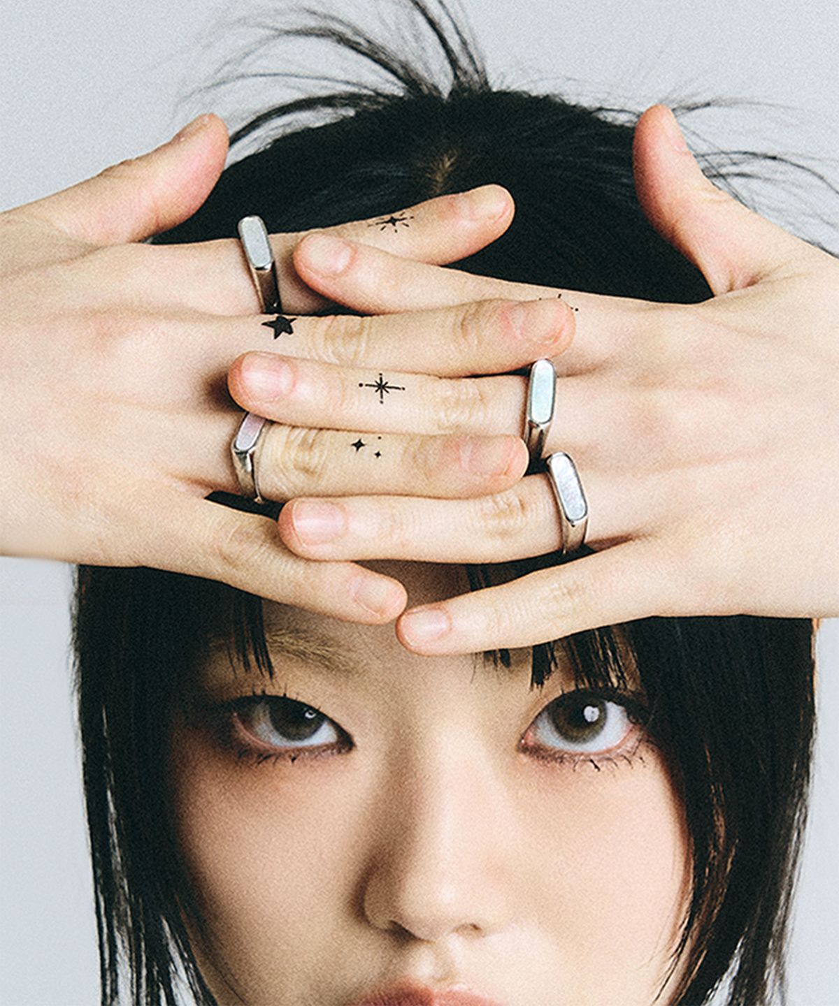 스칼렛또(SCALETTO) SBW022 Flat aurora steel ring