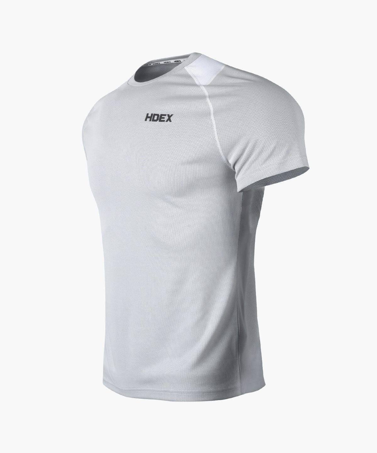 에이치덱스(HDEX) 어시스트 텍스쳐드 숏 슬리브 (White)