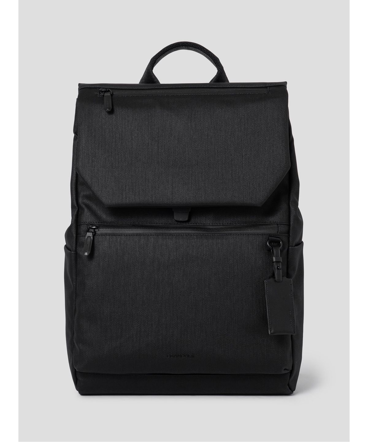 빈폴 액세서리(BEANPOLE ACCESSORY) 디노 미디엄 플랩 백팩 - 블랙