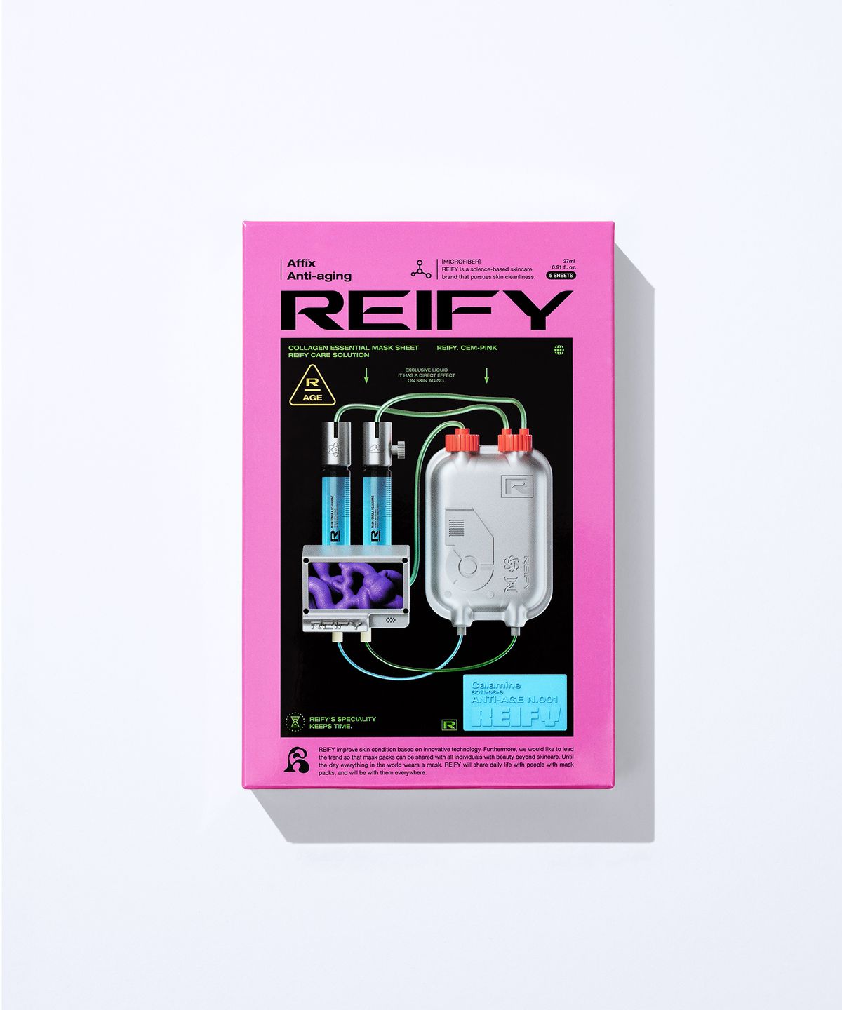 레이파이(REIFY) 아픽스 안티에이징 마스크 1box (5매)