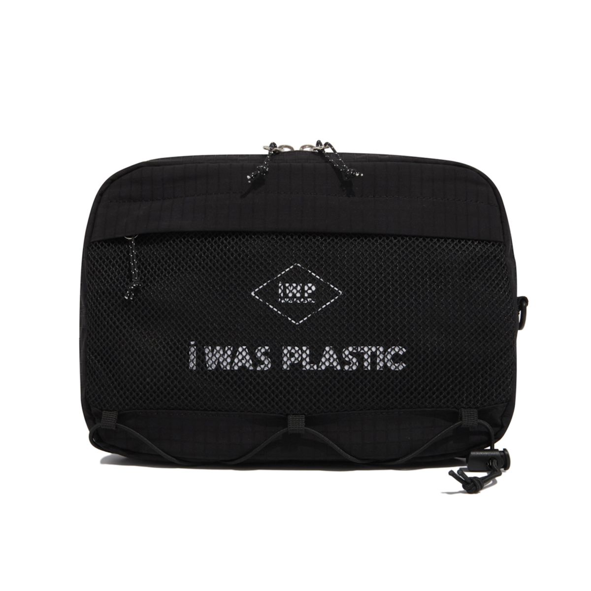 아이워즈플라스틱(I WAS PLASTIC) 고앤아웃 크로스백 블랙