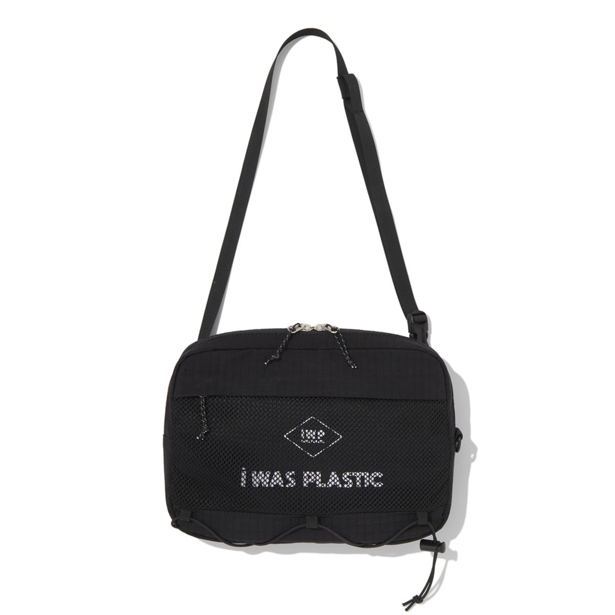 아이워즈플라스틱(I WAS PLASTIC) 고앤아웃 크로스백 블랙