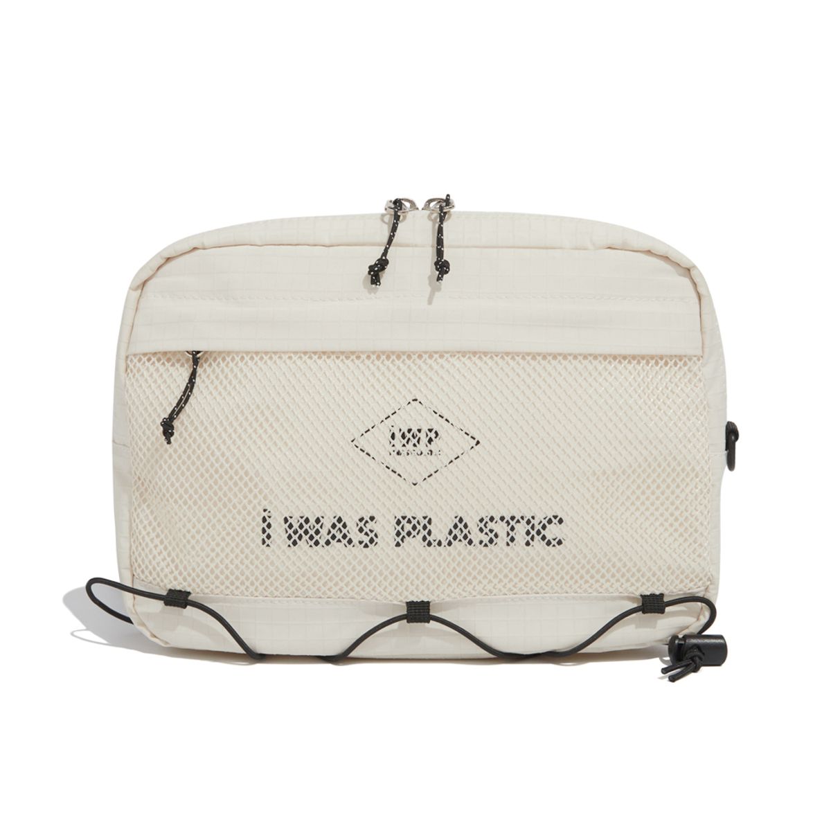 아이워즈플라스틱(I WAS PLASTIC) 고앤아웃 크로스백 크림