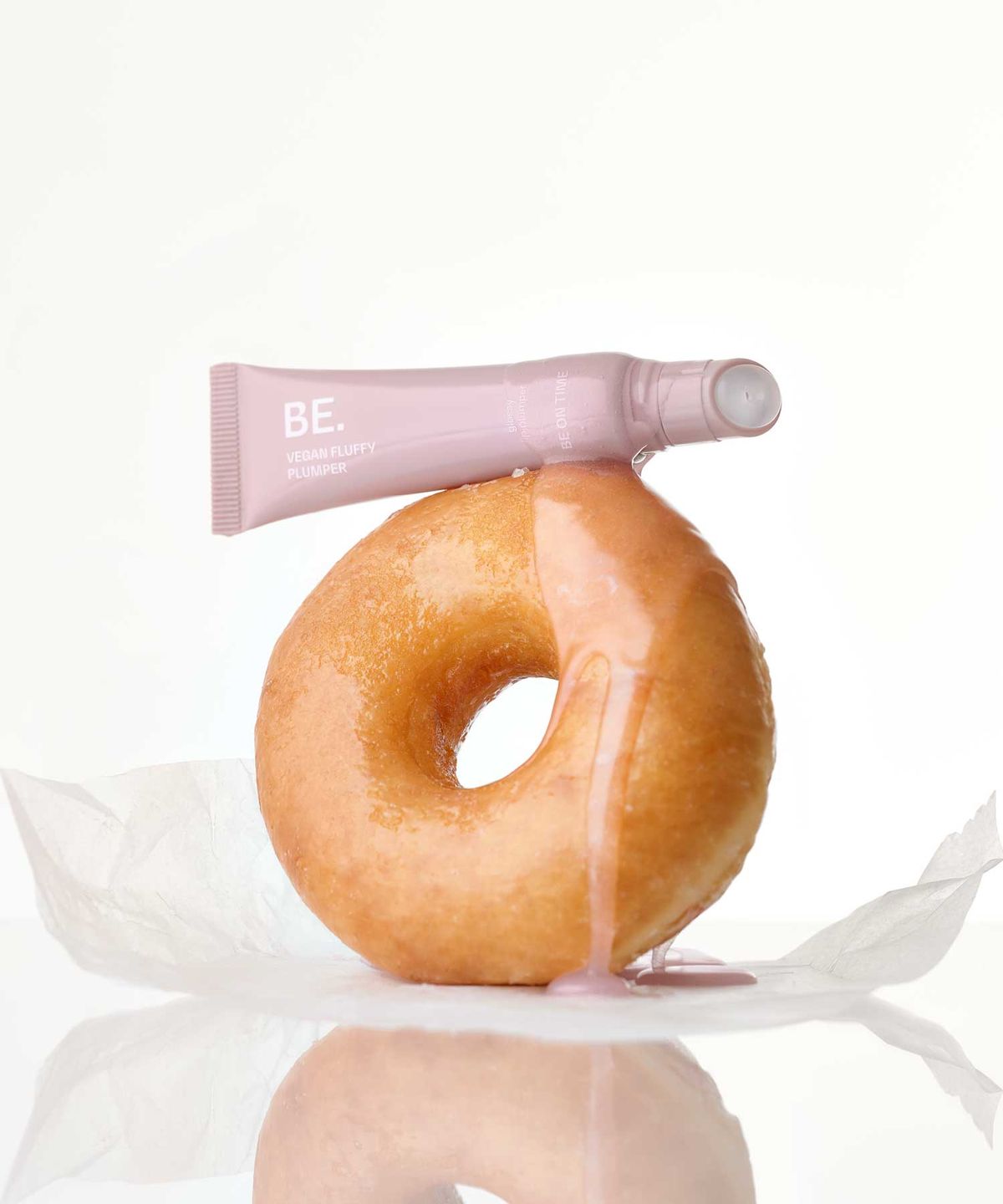 비온타임(BEONTIME) 비건 플러피 플럼퍼 01 쉬어 로지+비건 올데이 립밤 세트 10g