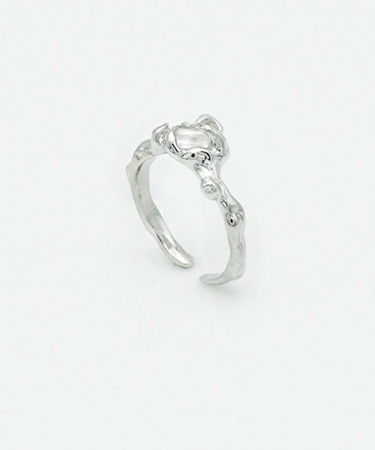 랜덤오프(RANDOMOFF) [2PACK][Silver] Open Ring (11종 모음 택2)