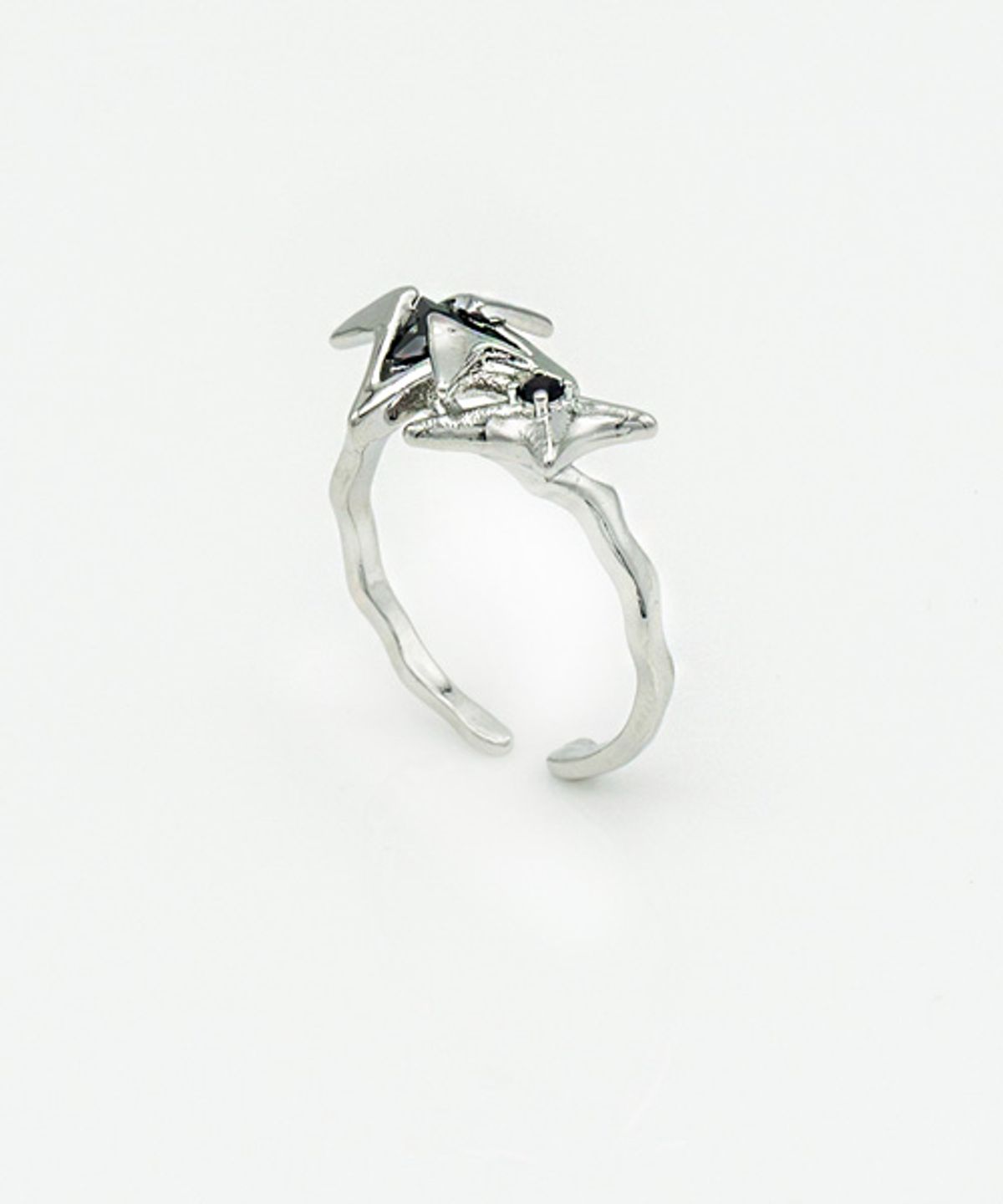 랜덤오프(RANDOMOFF) [2PACK][Silver] Open Ring (11종 모음 택2)