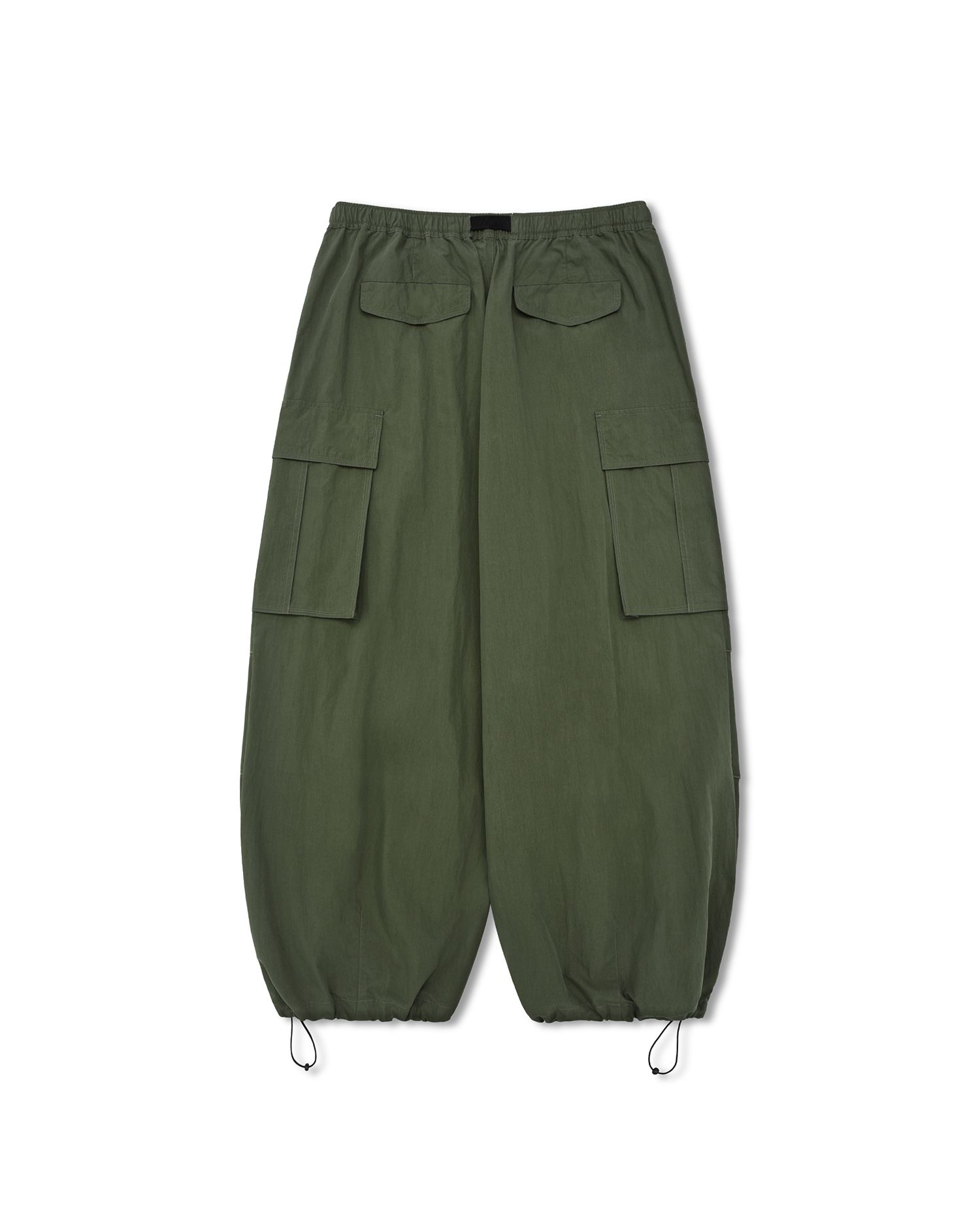 MUSINSA | ANGLAN CN Belt Cargo Balloon Pants - Khaki