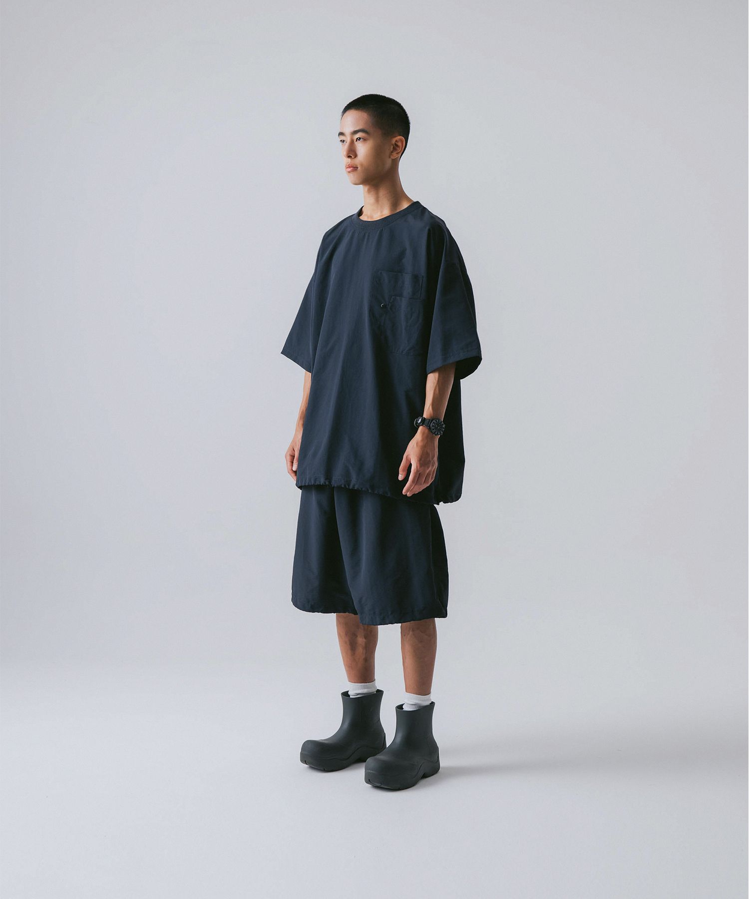 【ANGLAN】22SS★ [AG] String Ringer Sweat Half Pants ANGLAN】22SS☆ [AG] String Ringer Sweat Half Pants (ANGLAN