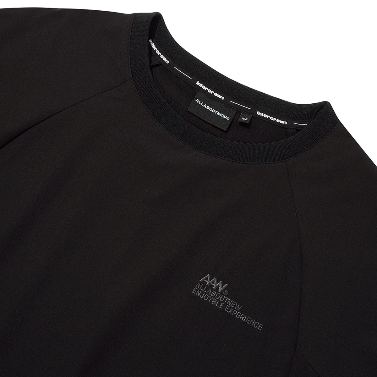 올어바웃뉴(ALL ABOUT NEW) 라운드 아노락 블랙 INY3XM22ABK