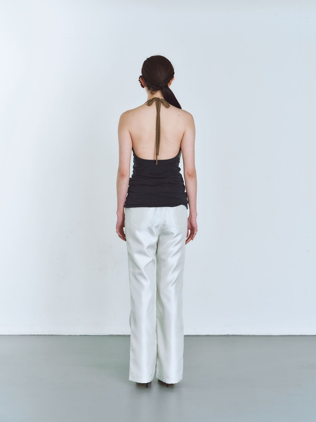 콜로신스(COLOCYNTH) Glossy Silky Pants Snowy Mint