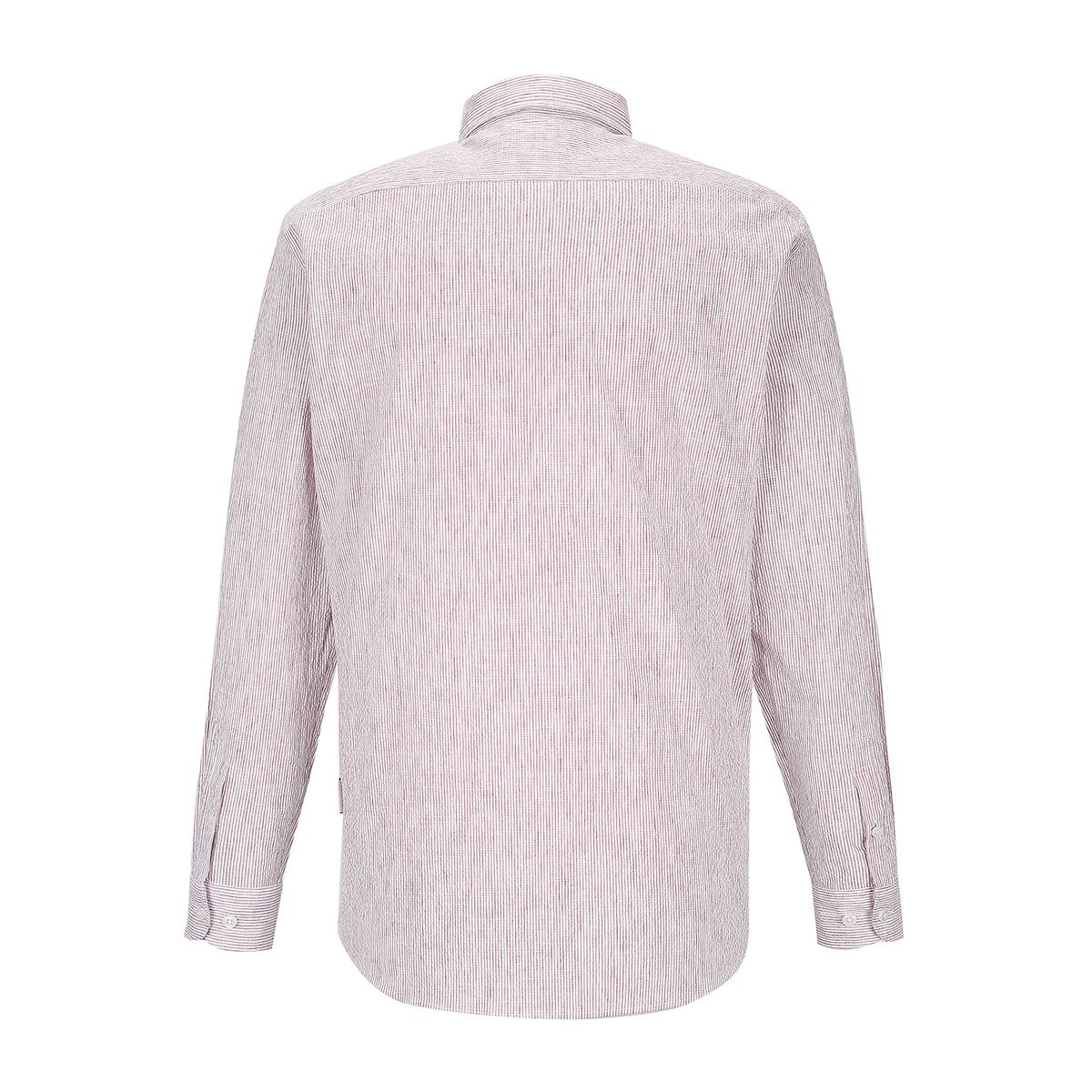 페라로 밀라노(FERRAROMILANO) 마이크로 세로 스트라이프 셔츠 핑크 (AMSEWS10171)