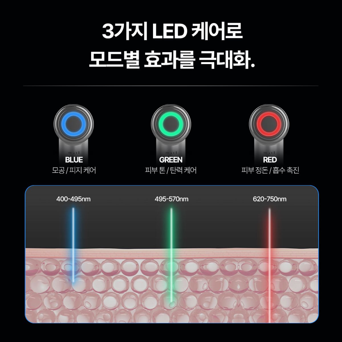 메이홉(MAYHOPE) 5in1 갈바닉 고주파 마사지기