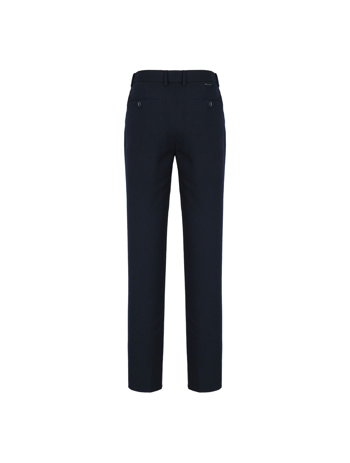 페라로 밀라노(FERRAROMILANO) 트윌조직 슬랙스 네이비 (AMSESL10149)