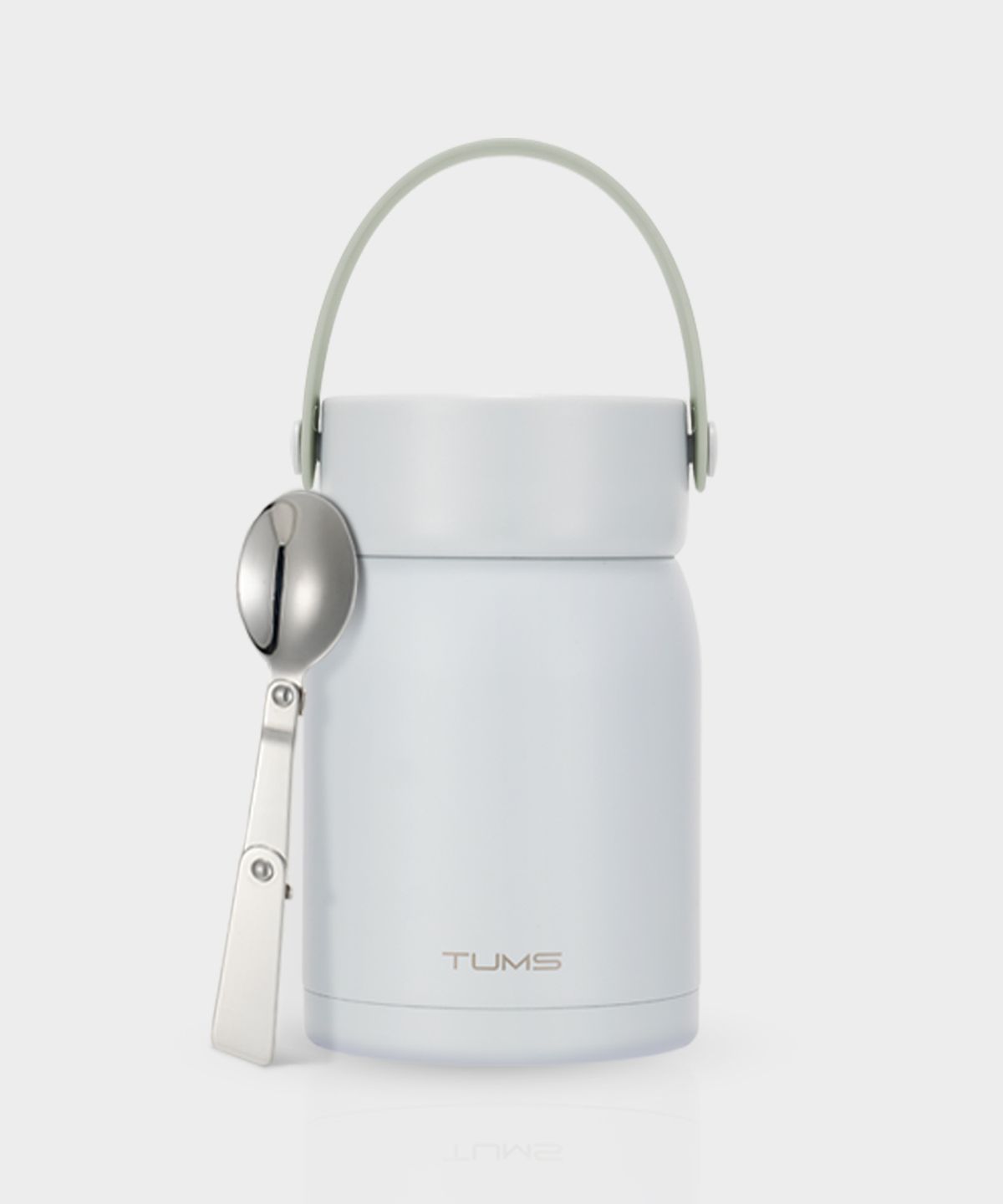 텀스(TUMS) 라운드 핸들 푸드자 710ml+접이식 숟가락 세트
