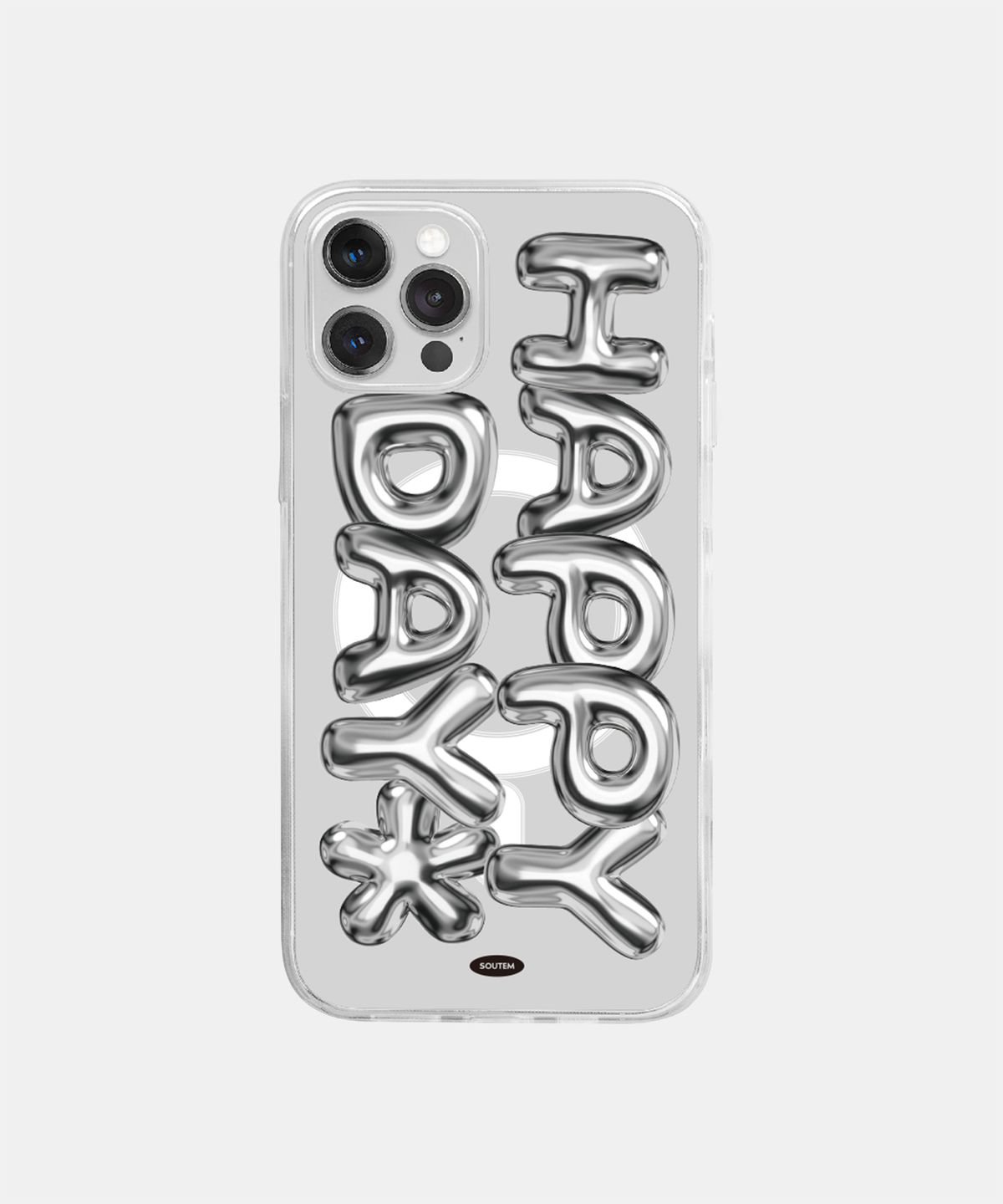 소유템(SOUTEM) [Magsafe] Silver Garden Phone Case_Clear