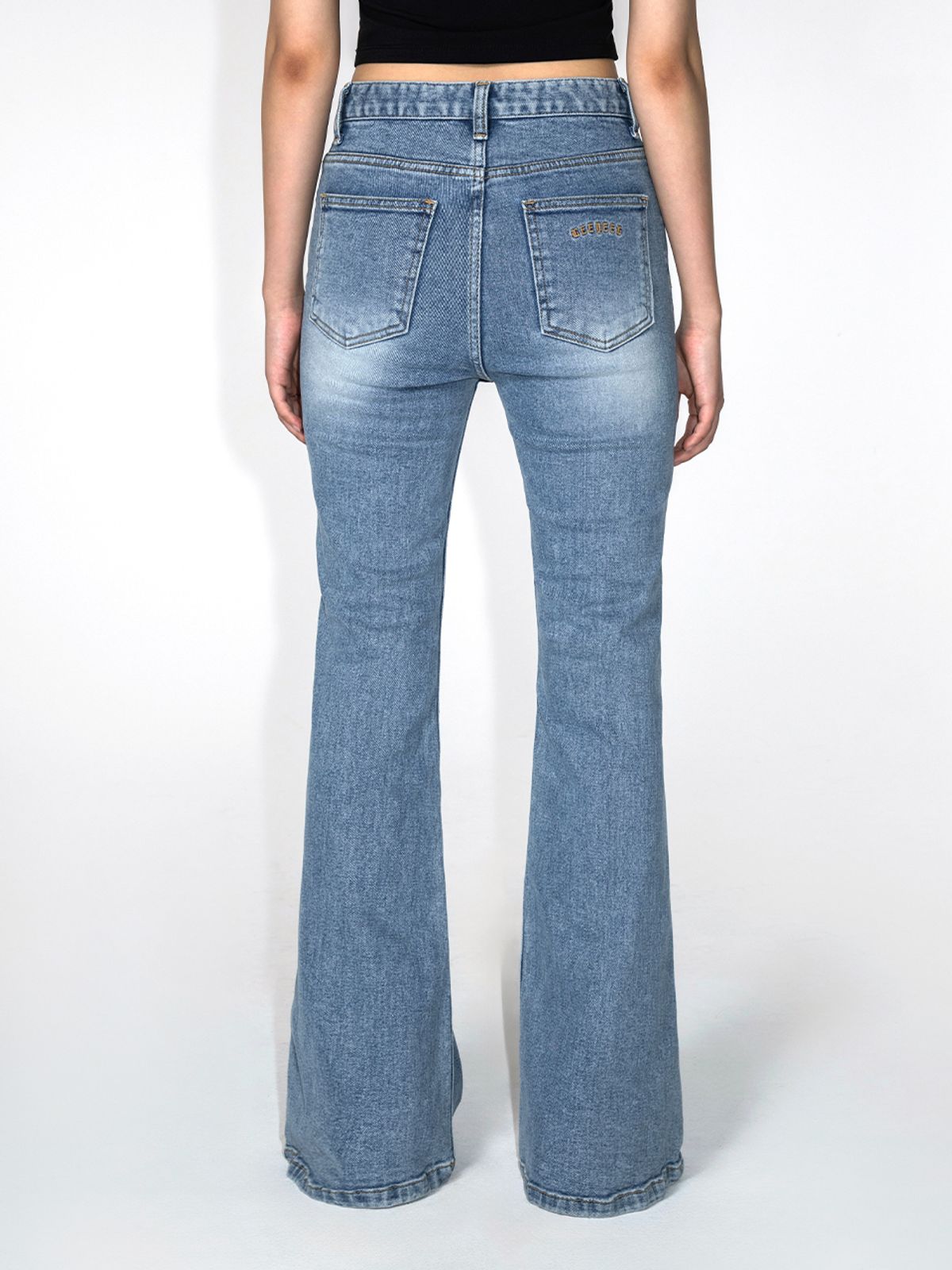 와이이이엘(YEEL) BASIC BOOTS CUT PANTS DENIM