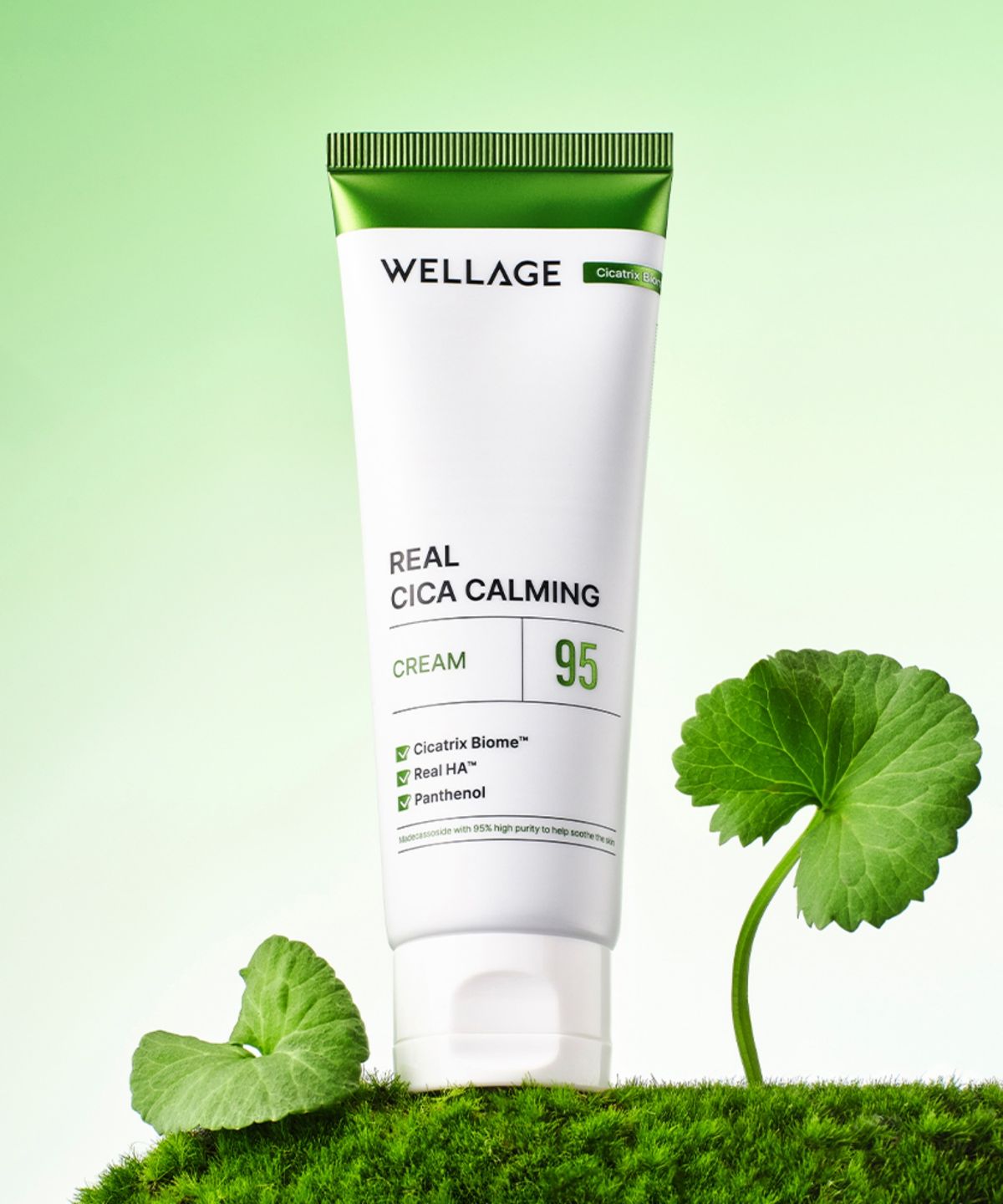 웰라쥬(WELLAGE) [2종세트] 리얼 시카 카밍 트러블 앰플 50ml+크림 50ml