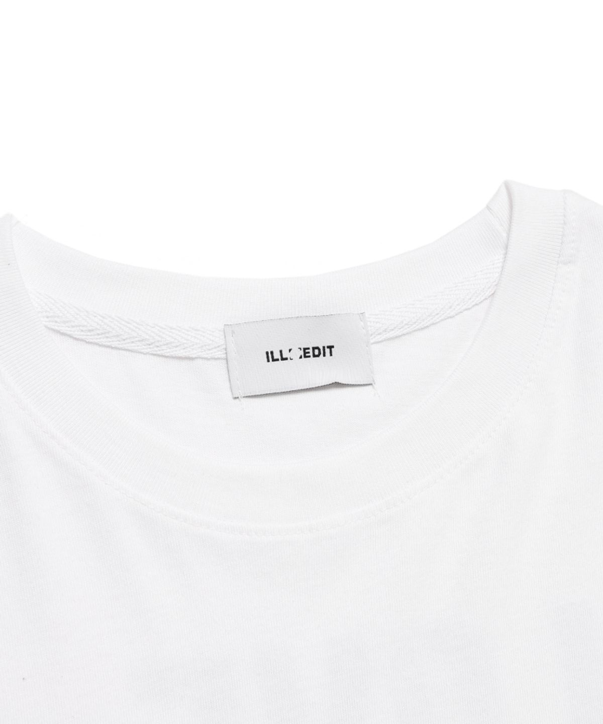 일레딧(ILLEDIT) ILL INITIAL T-SHIRTS WHITE