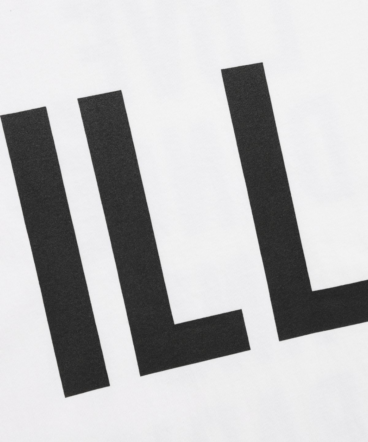 일레딧(ILLEDIT) ILL INITIAL T-SHIRTS WHITE