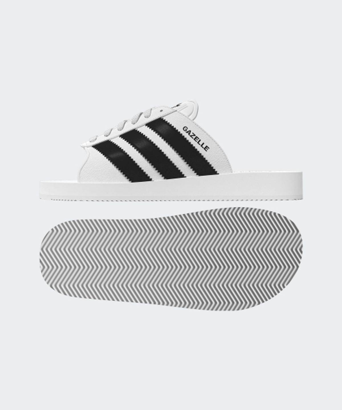 아디다스(ADIDAS) 가젤 비치 - 화이트:블랙 / JQ7420