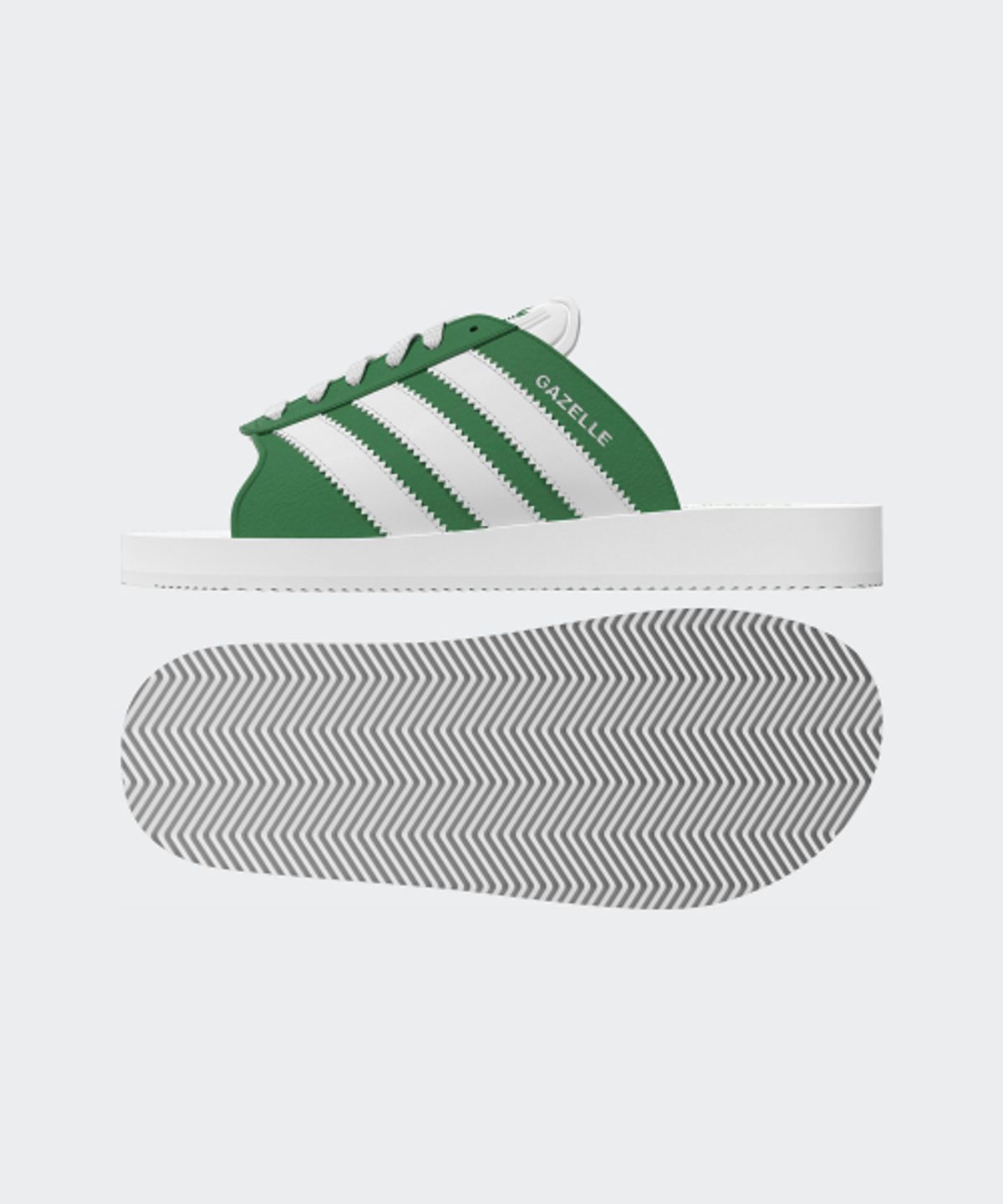 아디다스(ADIDAS) 가젤 비치 - 그린:화이트 / JQ7426