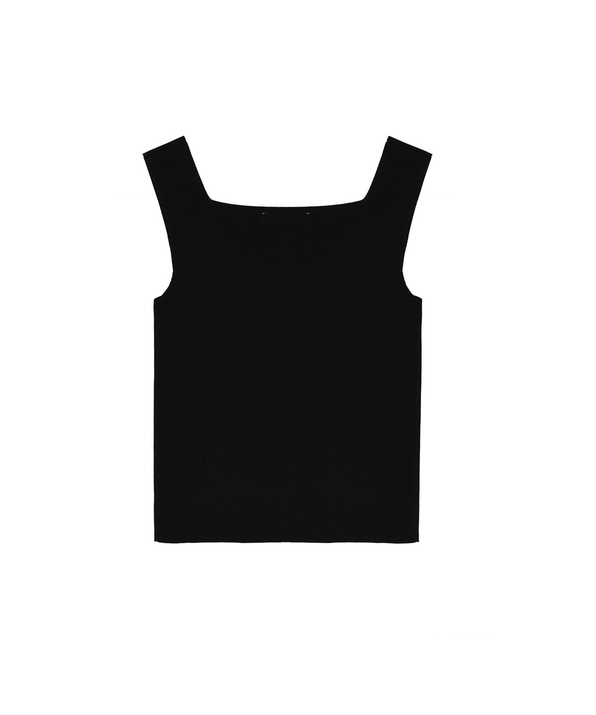 닉앤니콜(NICK&NICOLE) CROP SQUARE NECK KNIT SLEEVELESS_3 COLOR