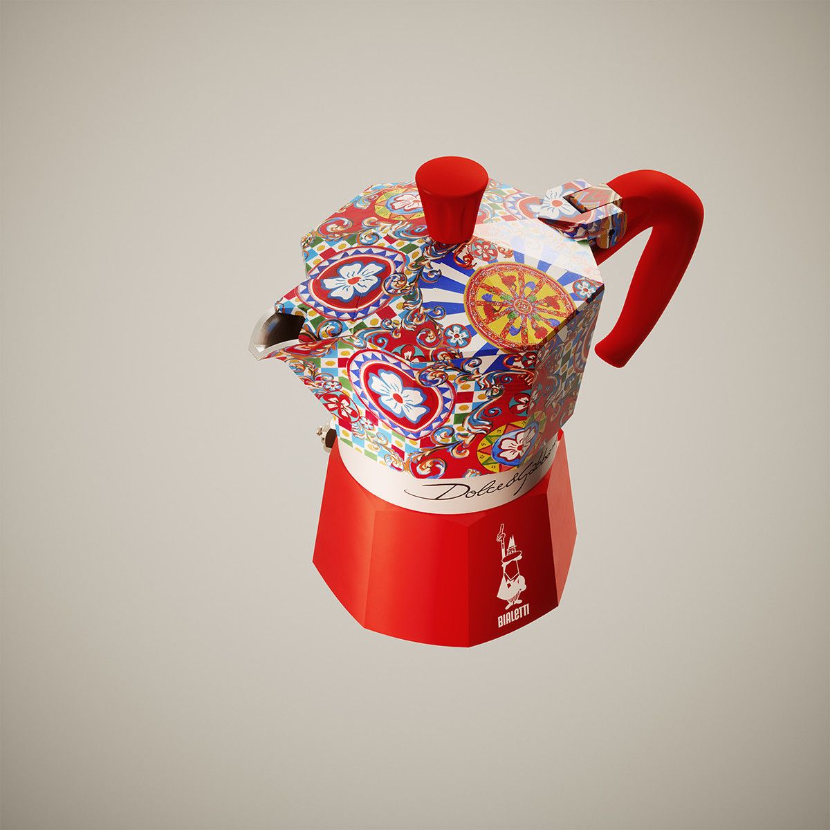 비알레띠(BIALETTI) 모카포트 돌체앤가바나 시칠리안 6컵