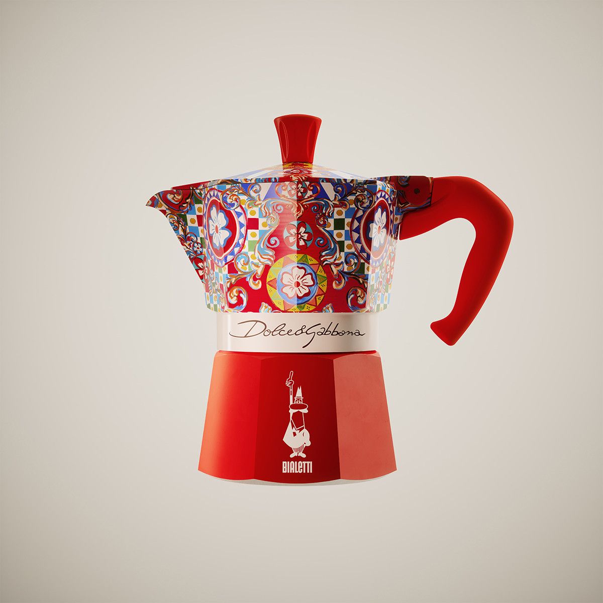 비알레띠(BIALETTI) 모카포트 돌체앤가바나 시칠리안 6컵