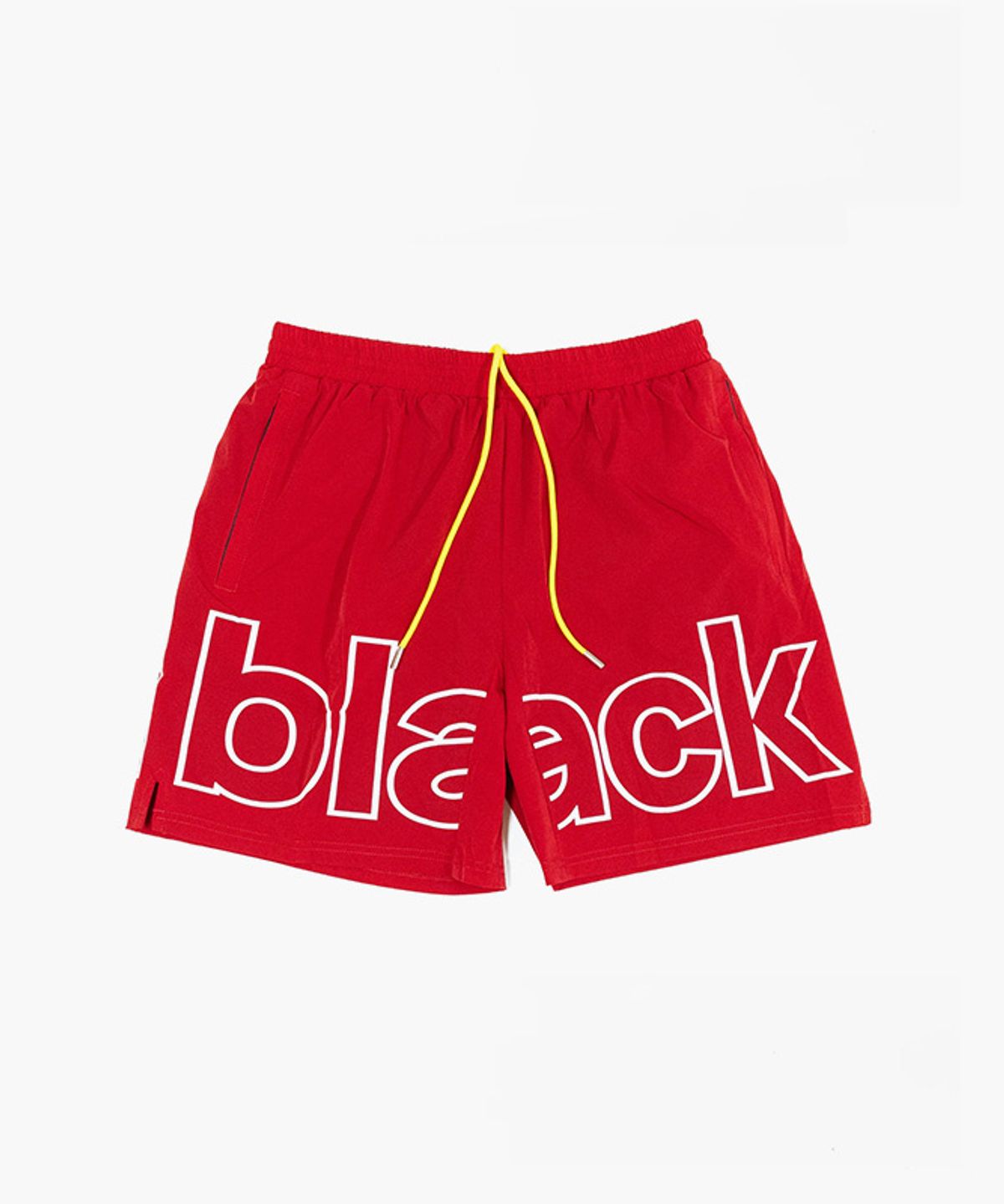 블랙볼드(BLACKBALLED) 링크 숏팬츠 RED