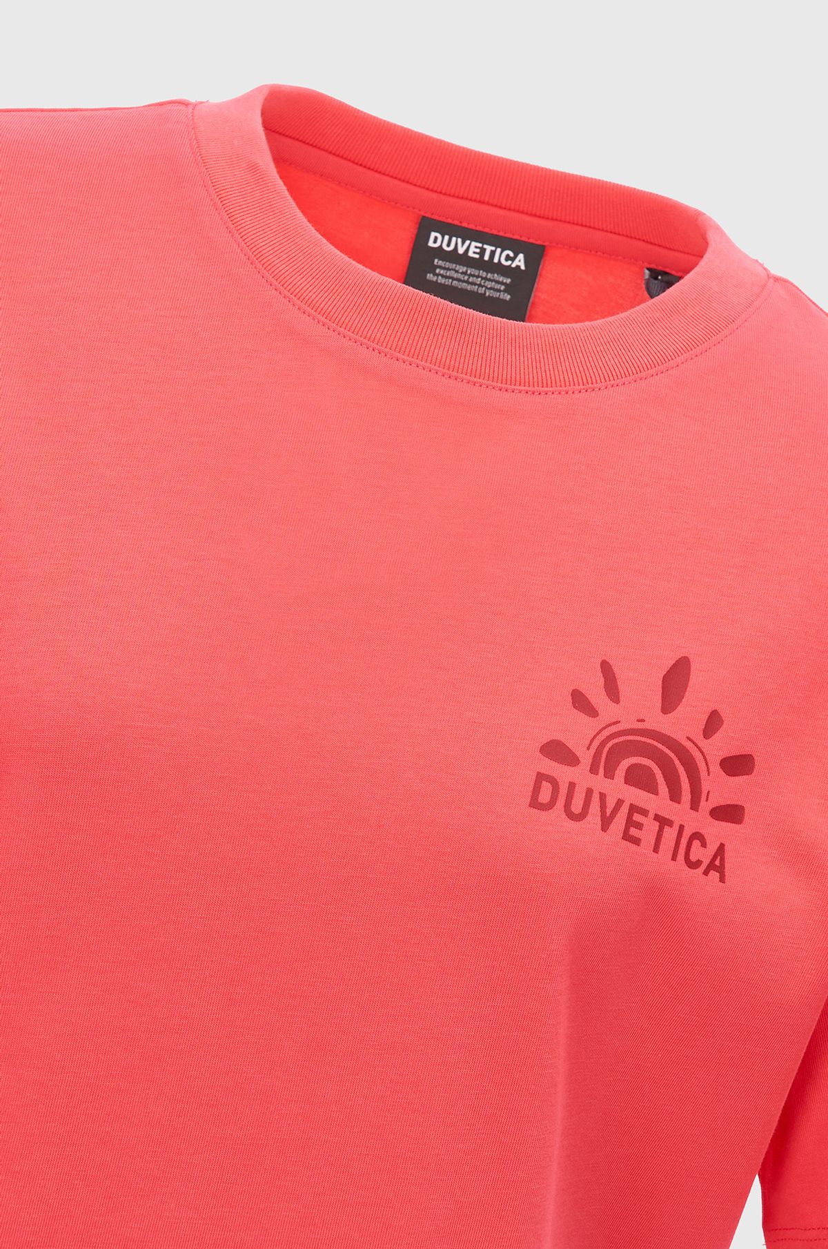 듀베티카(DUVETICA) 타이니 W(라이트 레드)(여성 반팔티셔츠)