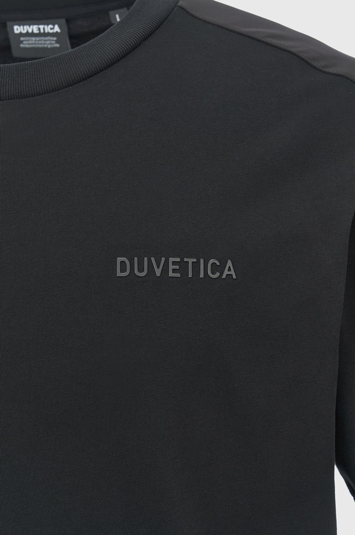듀베티카(DUVETICA) 페릴(블랙)(남성 반팔티셔츠)