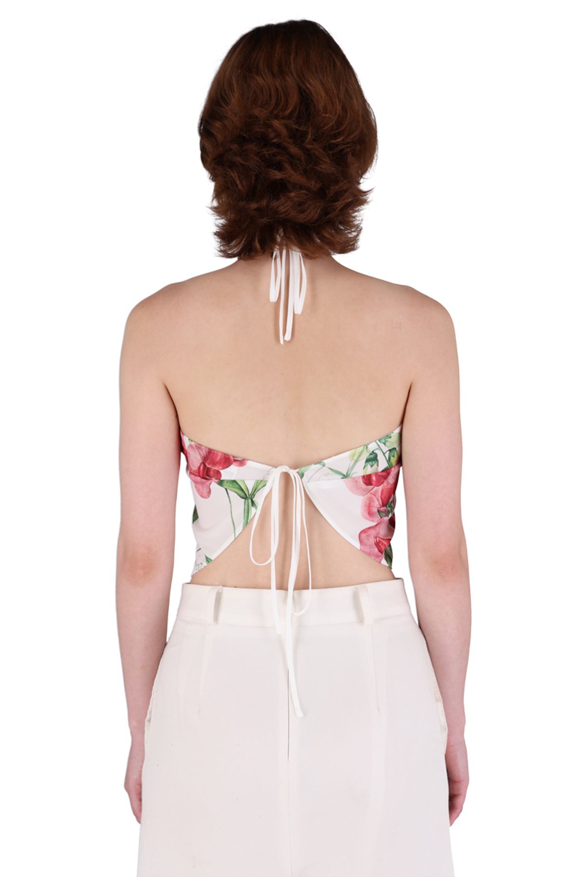 신스레터스(SHINS LETTERS) Sweet Pea Halter Top / No.1