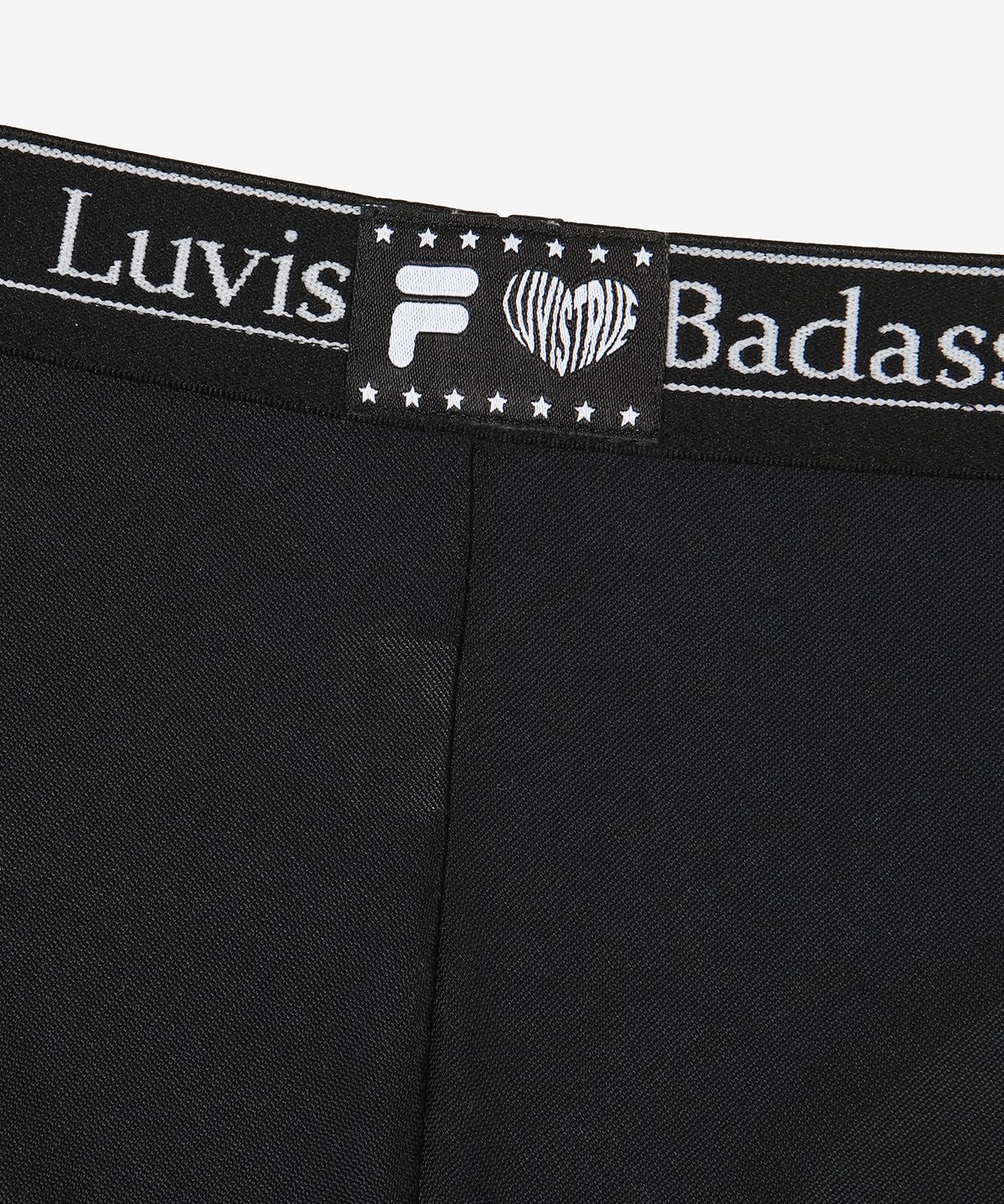 러브이즈트루(LUVISTRUE) [FILA UNDERWEAR X LUVISTRUE] BELLO PATTERN PANTY(BLACK)
