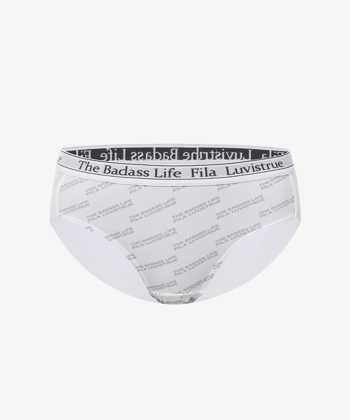 러브이즈트루(LUVISTRUE) [FILA UNDERWEAR X LUVISTRUE] BELLO PATTERN PANTY(WHITE)