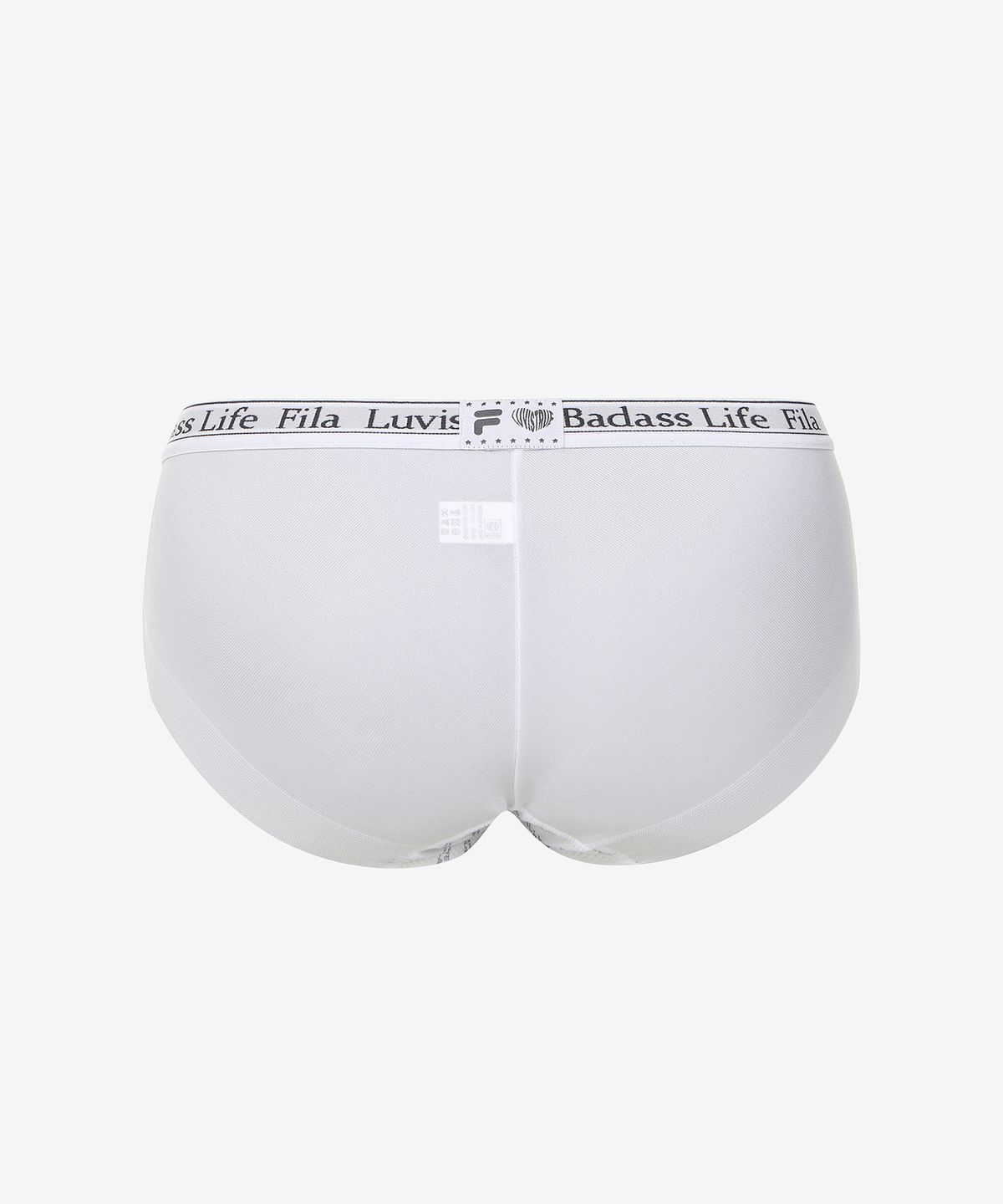 러브이즈트루(LUVISTRUE) [FILA UNDERWEAR X LUVISTRUE] BELLO PATTERN PANTY(WHITE)